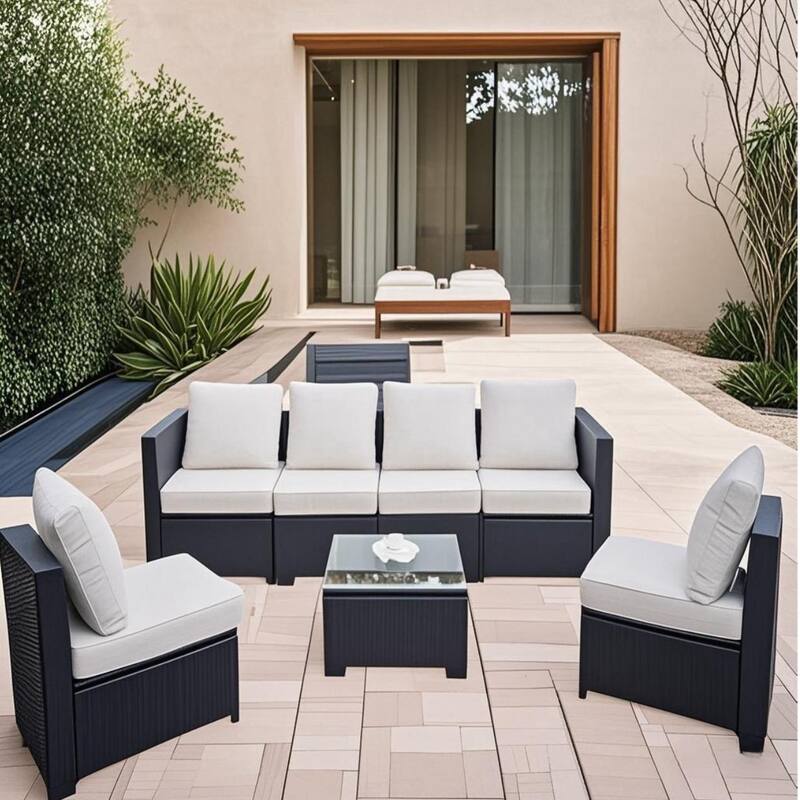 Seven-Piece Sofa Set