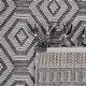 preview thumbnail 7 of 6, LOOM & LUXE Collection Grey/White/Geometric Indoor/Outdoor Area Rug