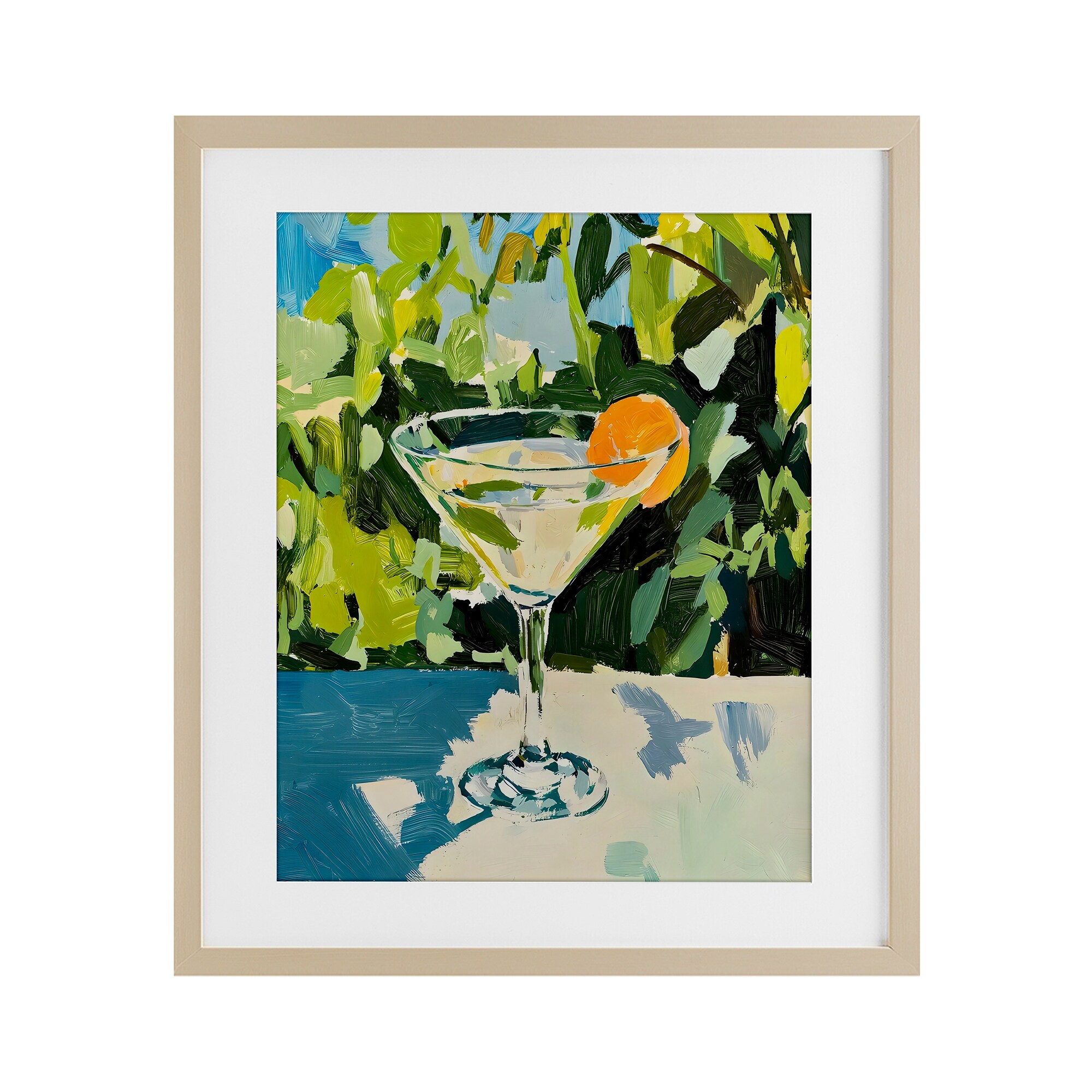 Summer Cocktail with Orange Riley B