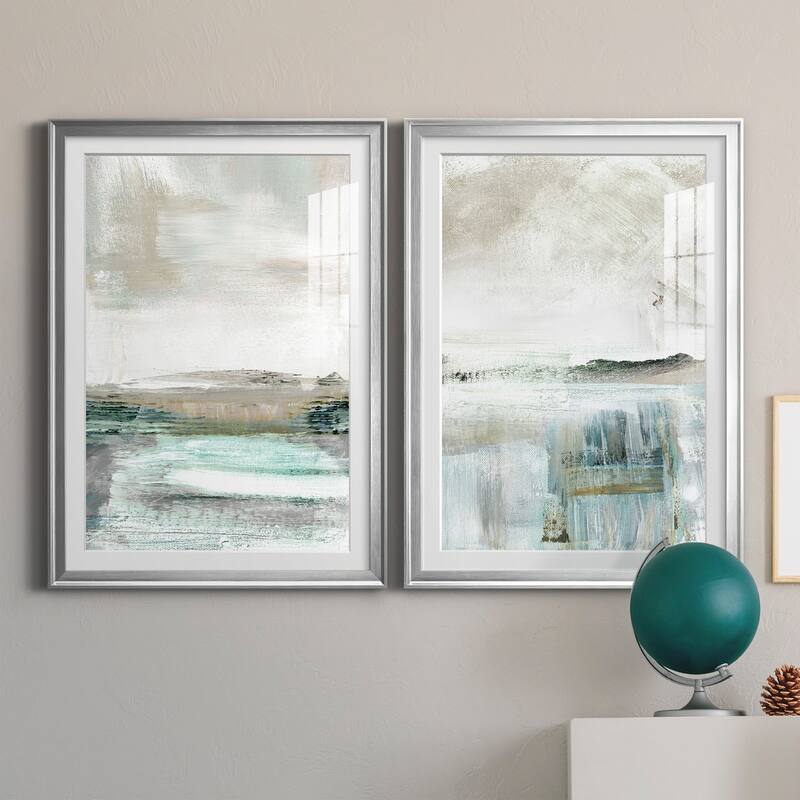 Summer Teal I Premium Framed Print - Ready to Hang