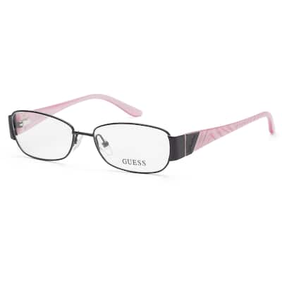 Guess Women's 52mm Black and Pink Opticals GU2307-BLK-52 - N/A