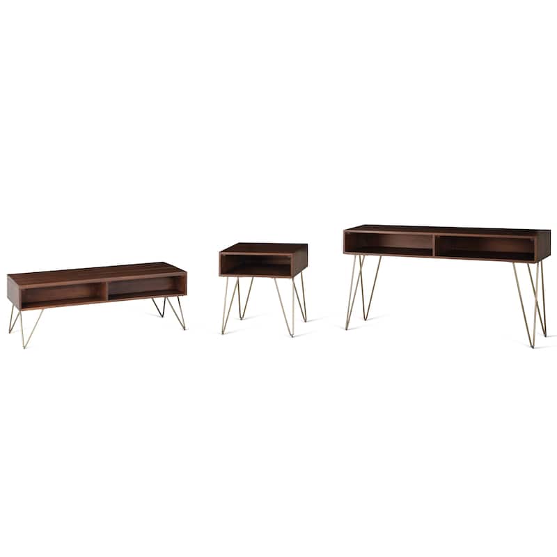 Moreno Rectangle Industrial Lift Top Coffee Table
