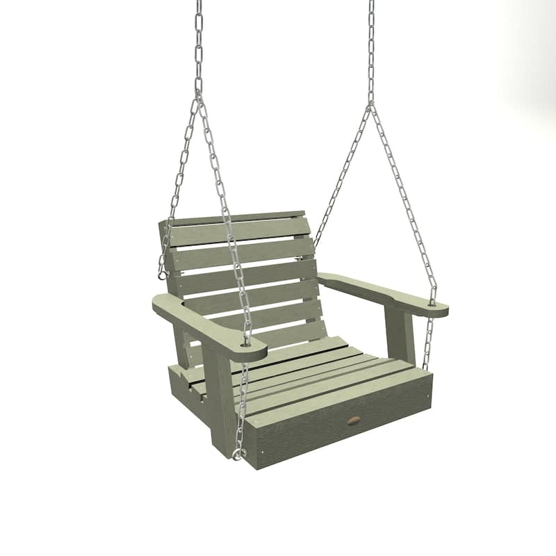 HIGHWOOD Weatherly Single Seat Outdoor Swing - Eucalyptus