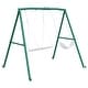preview thumbnail 1 of 6, 440lbs Heavy Duty A-Frame Metal Swing set Frame with 5 Hanging Hooks