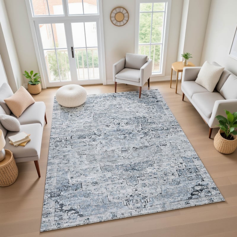 Premium Washable Super Soft Vintage Traditional Mayfield Rug