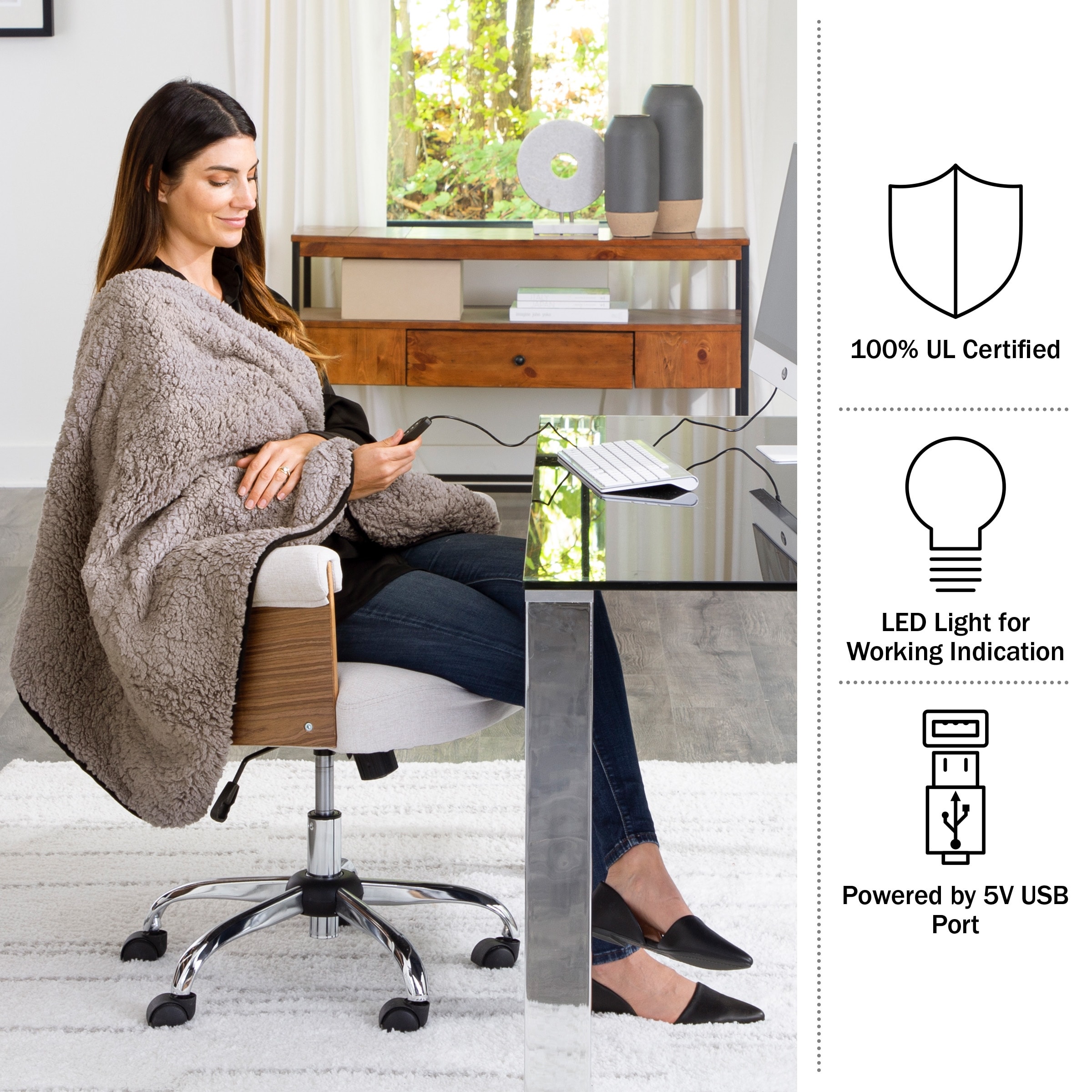 Electric blanket for chair cheap