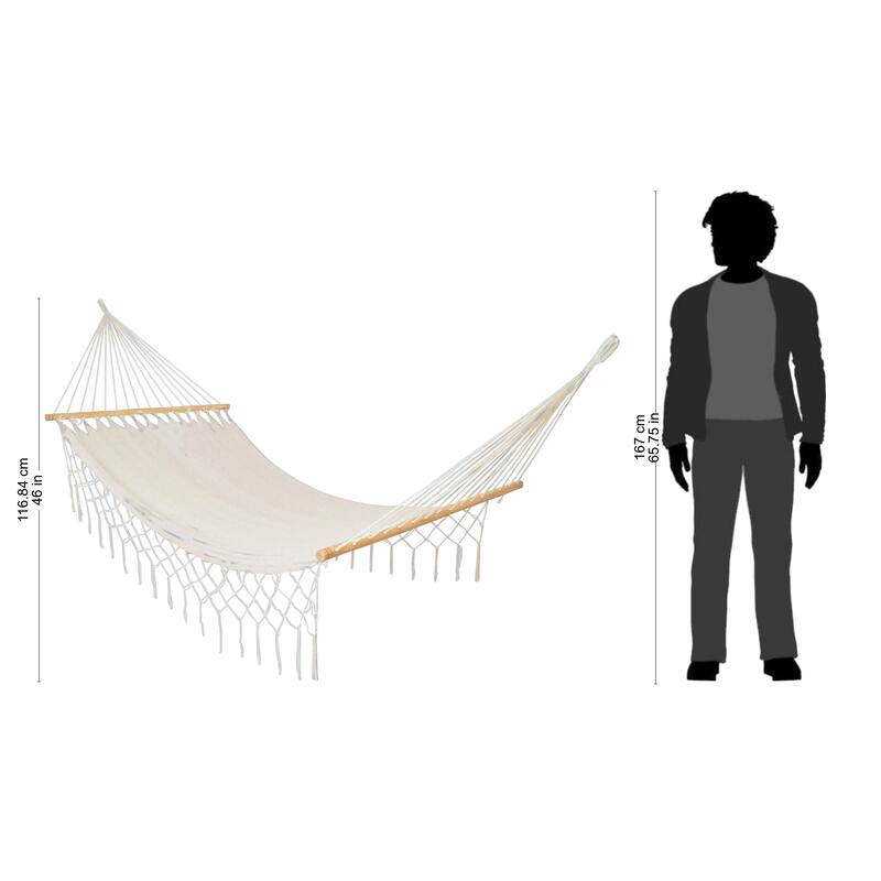Nylon Hammock, Natural Rest - Single