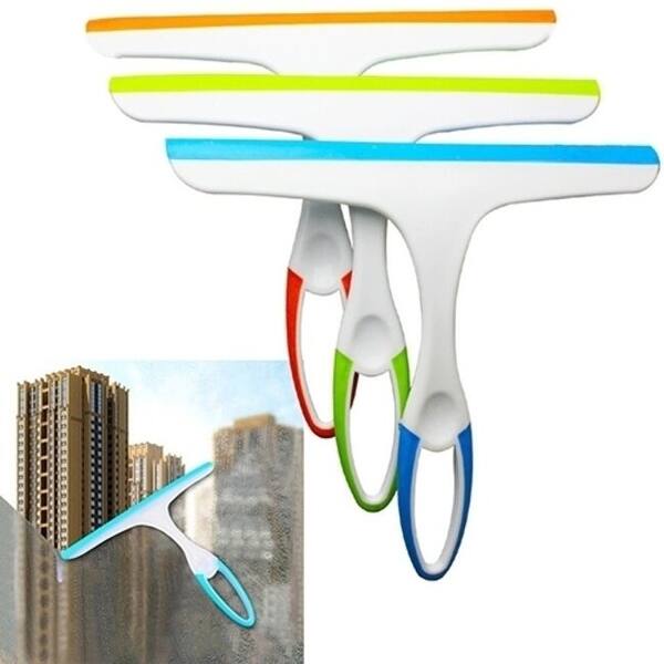 Glass Window Wiper Soap Cleaner Squeegee Shower Bathroom Mirror Car