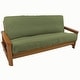 preview thumbnail 1 of 1, Solid Twill Full-Size 8-10 Inch Thick Futon Cover Sage