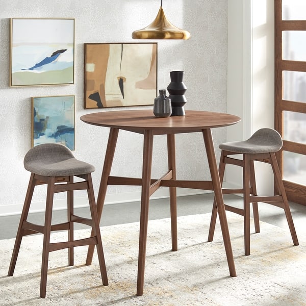 slide 2 of 12, Simple Living Nacka 3-piece Pub Set Grey