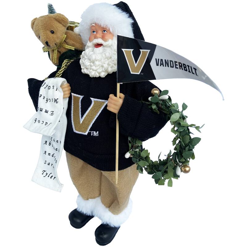 NCAA 12" Vanderbilt Proud Santa