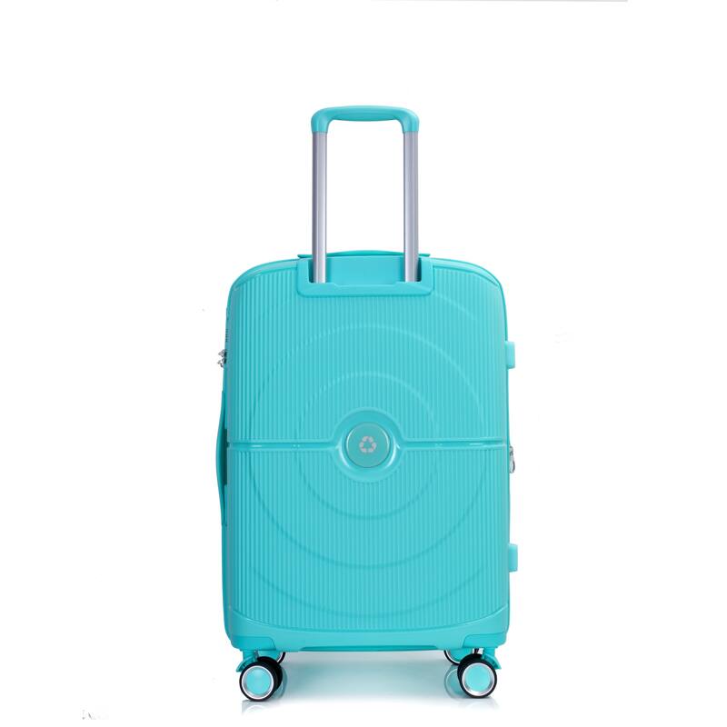 3-Piece, Expandable Hard-shell Luggage, Lightweight Luggage with TSA Lock and 2 Swivel Wheels, for Boarding Travel