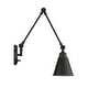 preview thumbnail 6 of 9, Savoy House Morland 16" Tall Wall Sconce with Plug