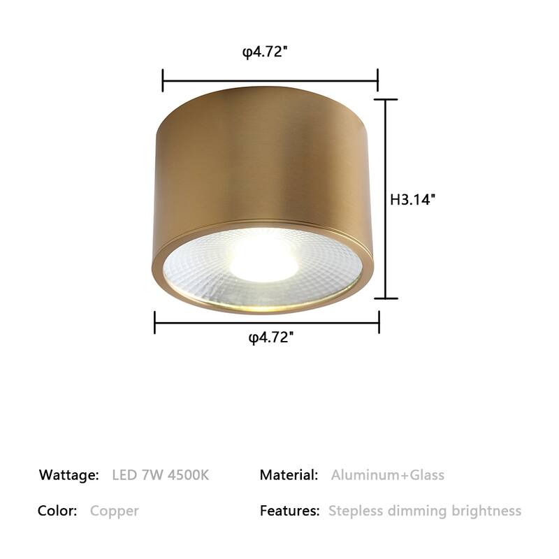 LED Flush Mount Ceiling Light Modern Light Fixtures Ceiling