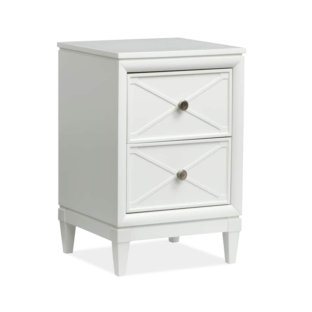 Magnussen Home Springhouse Whisper White Drawer Nightstand