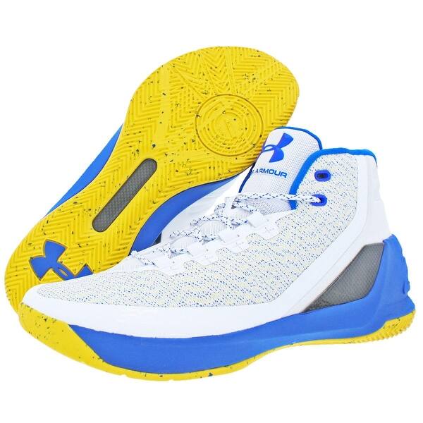 Shop Under Armour Mens Curry 3 High Top Sneakers Basketball Mid