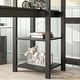 preview thumbnail 8 of 28, Multifunctional Design Wood Loft Bed with Built-in Desk, Safety Guardrails, Ladder, Full Size