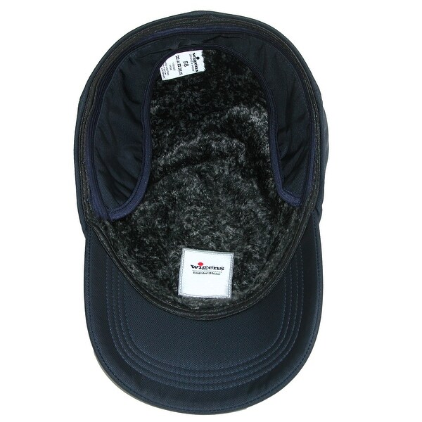 fur lined baseball cap