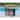 Signature Design by Ashley Mabry Shores Navy Blue/Brown Outdoor Bar Table with Fire Pit - 70"W x 42"D x 39"H