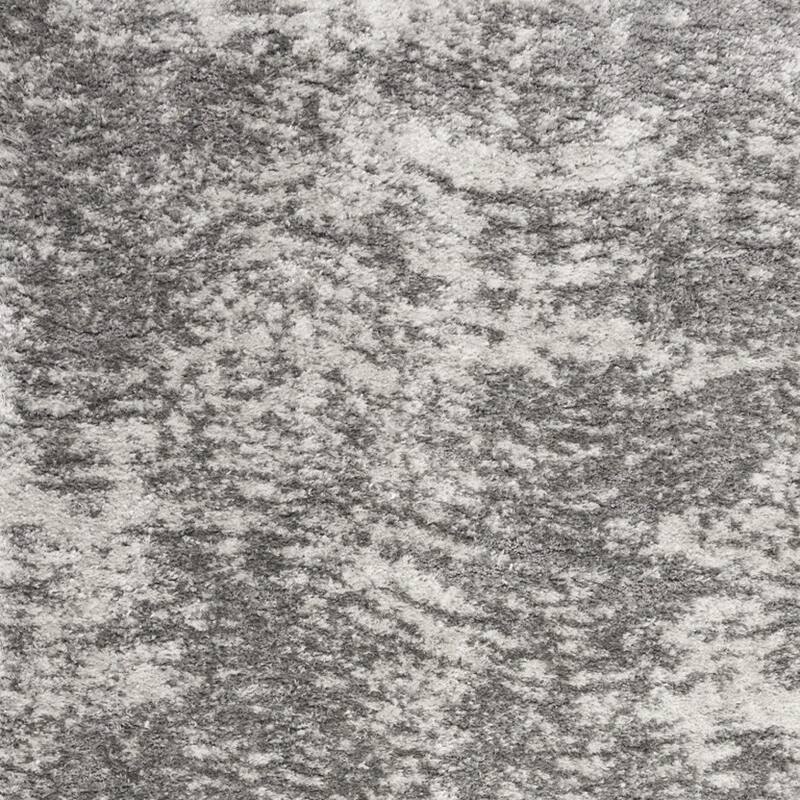 Huga Power Loomed Abstract Stain Resistant Soft Area Rug By HomeRoots - 110' X '79' X '1.58