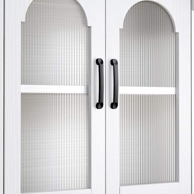 L Shaped Desk with Storage Cabinet, 59'' Corner Computer Desk Office Desk