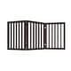 preview thumbnail 13 of 16, 3-Panel Indoor Foldable Dog Gate - 55x24-Inch MDF Freestanding Pet Fence