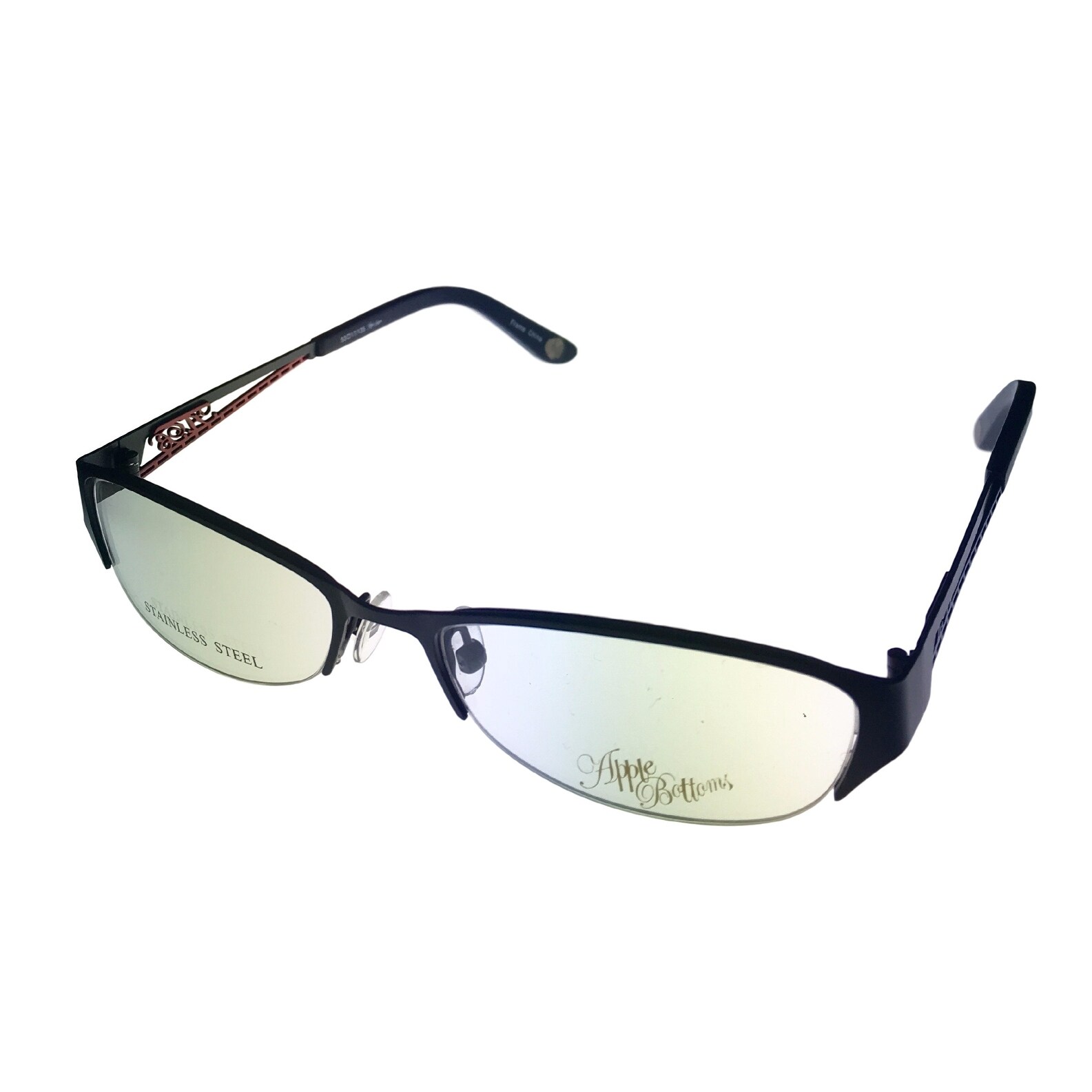 eyeglass frames rimless bottom