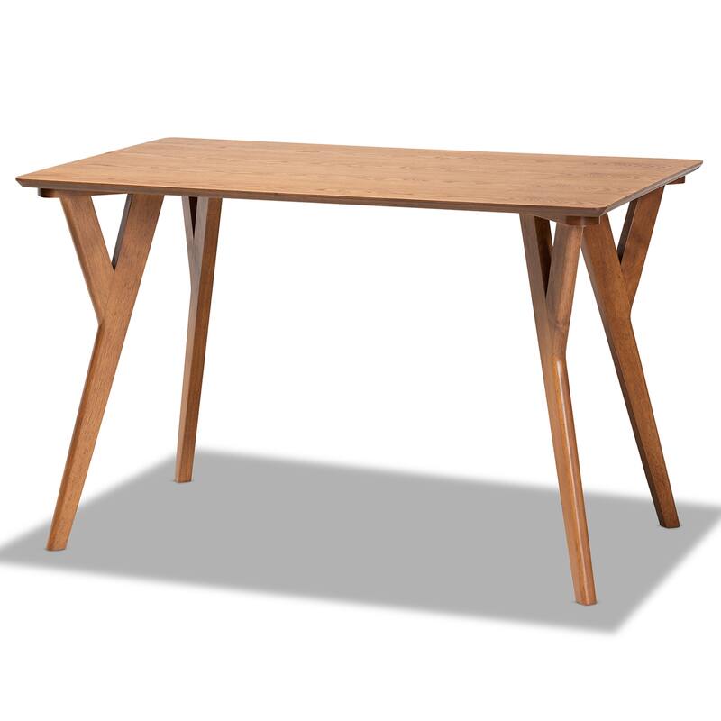 Odessa Grey Fabric and Walnut Finished Wood 3-PC Dining Nook Set