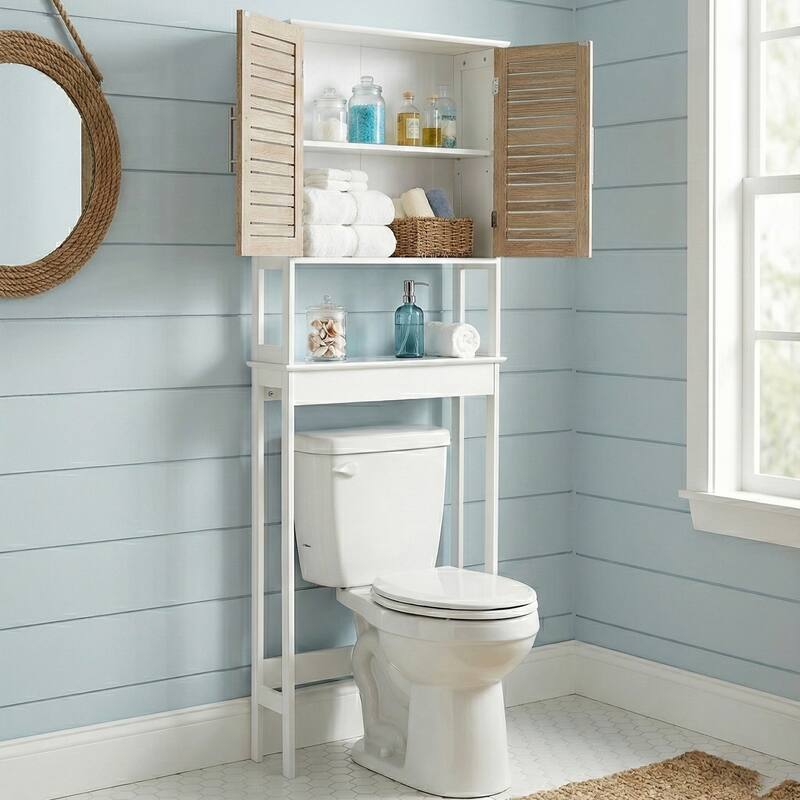 Stockholm Over The Toilet Storage Cabinet Space Saver - 24.80"L x 9"W x 70.50"H
