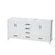 Option White / Brushed Chrome Hardware
