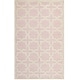preview thumbnail 51 of 183, SAFAVIEH Handmade Cambridge Trudie Geometric Wool Rug 5' x 8' - Light Pink/Ivory - Rectangle