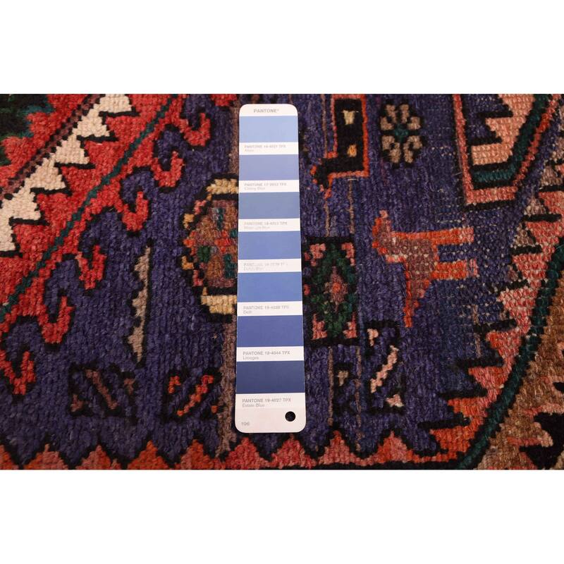 ECARPETGALLERY Hand-knotted Andelz Blue Wool Rug - 4'0 x 6'5