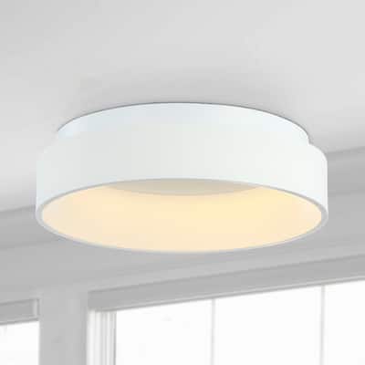 Rafael 17.7" LED Flush Mount Ceiling Light, by JONATHAN Y