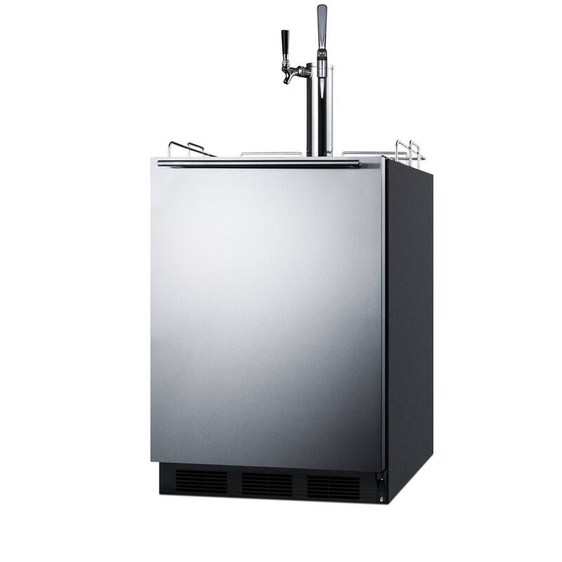 Summit 24 Inch Wide 5.5 Cu. Ft. Built-In Coffee Double Cold Brew Tap