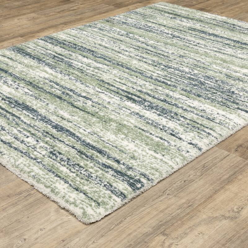 Style Haven Genoa Distressed Stripe Area Rug
