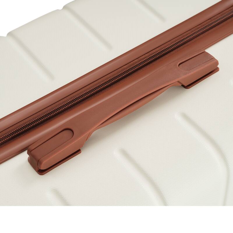 Premium ABS Travel Luggage Set,Three-Piece TSA Lock Suitcase Ensemble