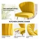 preview thumbnail 37 of 88, Barbara Contemporary Upholstered Side Chair with Small Base Set of 2 by HULALA HOME