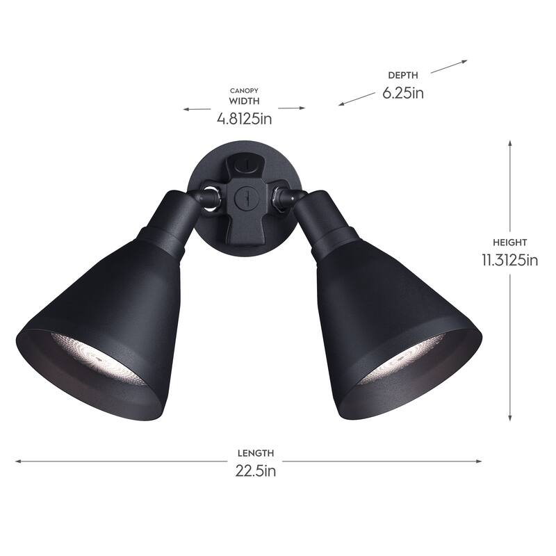 Progress Lighting P5203-31 Par Lampholder Two Light FloodLight