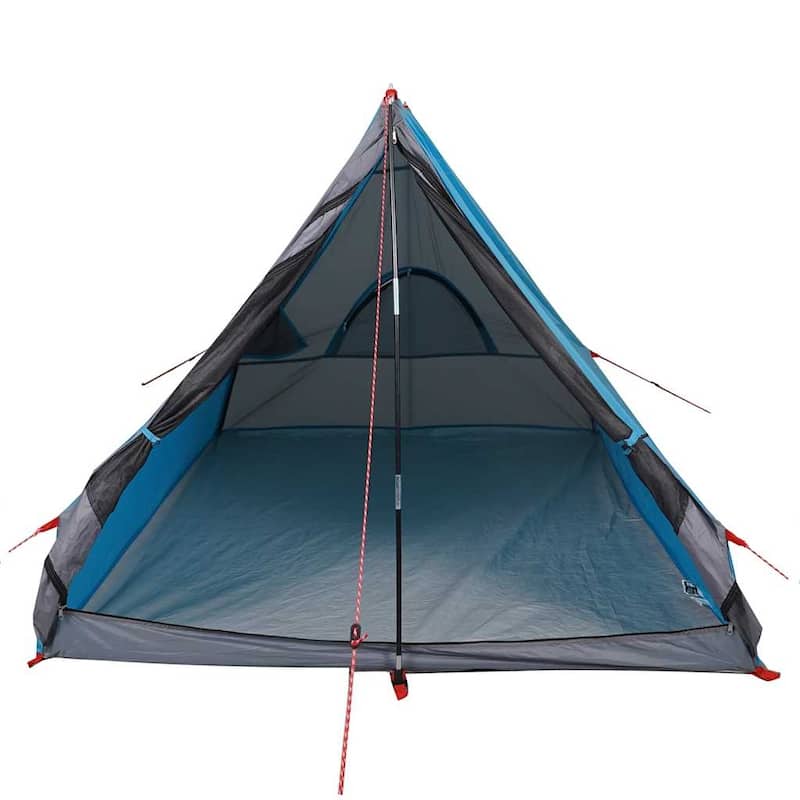 vidaXL Camping Tent A-Frame 2-Person Green Waterproof