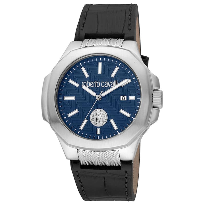 Roberto Cavalli Men's Classic Blue Dial Watch - RC5G050L0015 - 6 (36)