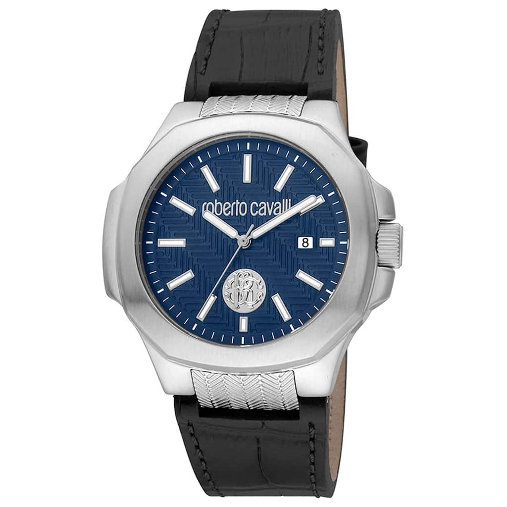Roberto Cavalli Men's Classic Blue Dial Watch - RC5G050L0015 - 6 (36)