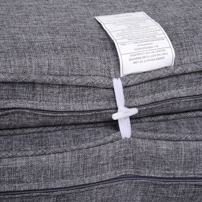 Outsunny 7-Piece Outdoor Wicker Patio Sofa Set, Modern Rattan Conversation Furniture Set with Cushions & Table