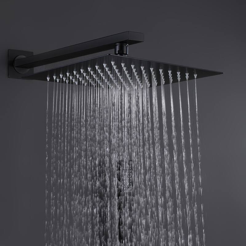 Pressure Balanced Complete Shower System With Rough-In Valve