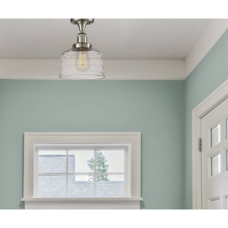 Innovations Lighting Bell - 1 Light 8" Semi-Flush Mount