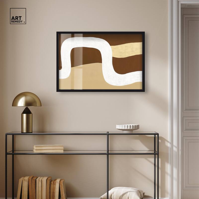 Minimal Wavy II Shadowbox by Art Remedy