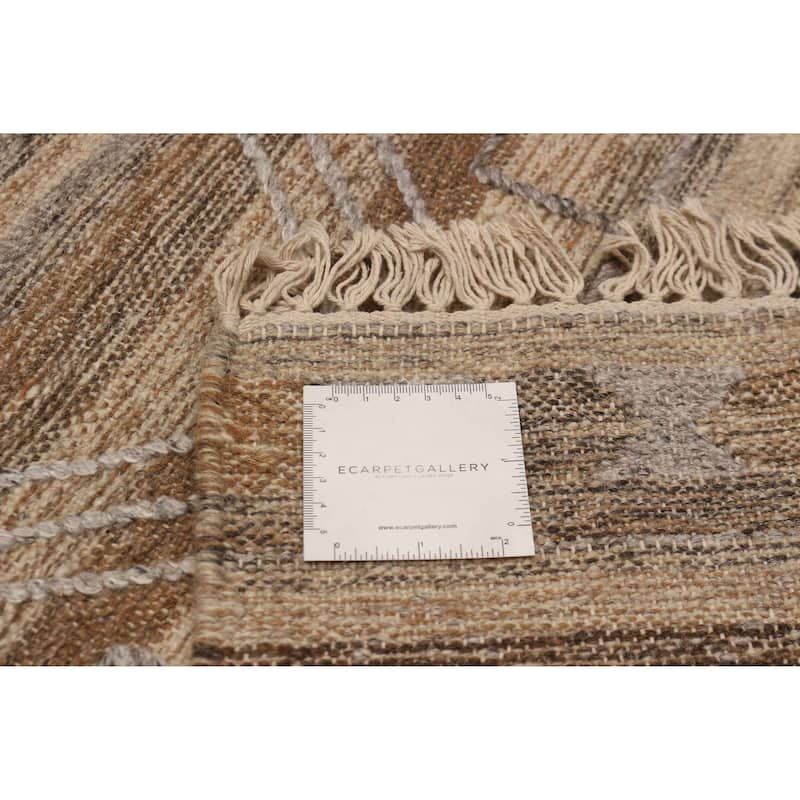 Marrakech Tan Kilim 5'2" x 7'10" - 5'2 x 7'10