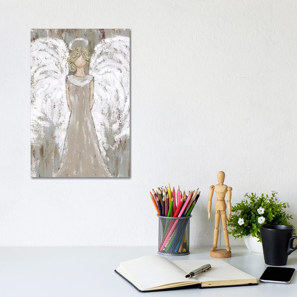 iCanvas "Farmhouse Guardian Angel" by Ashley Bradley Canvas Print