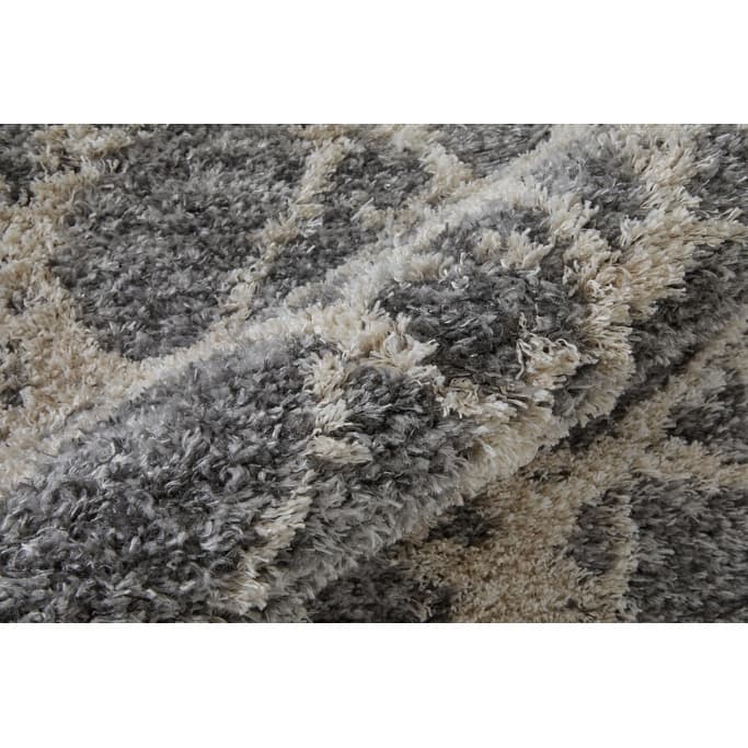Waxex Power Loomed Abstract Modern Soft Area Rug By HomeRoots - 8' x 10'