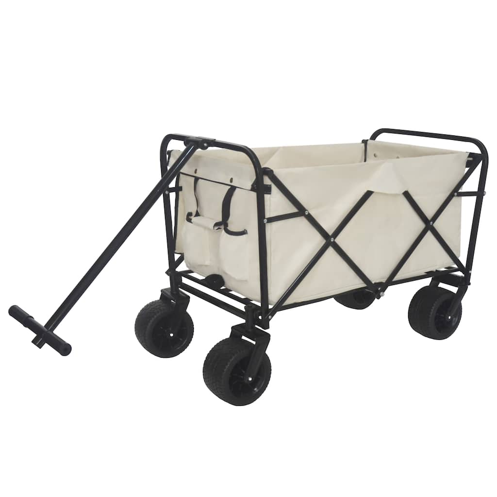 480Lbs Collapsible Wagon for Camping, Shopping, Sports, and Garden