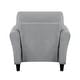 preview thumbnail 33 of 49, Fremont & Park Diboli Chenille 3-Piece Living Room Set - Wood Finish Exposed Feet